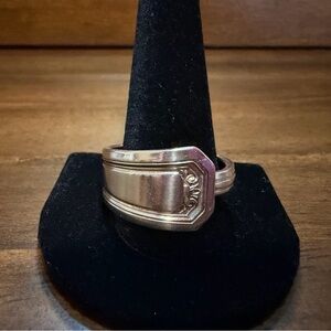 Silver Plated Spoon Ring